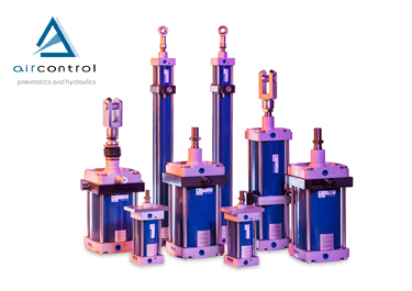 Aircontrol designs and manufactures customised pneumatic cylinders, as well as pneumatic cylinders in keeping with the ISO 6431, ISO 6432 and CNOMO standards.