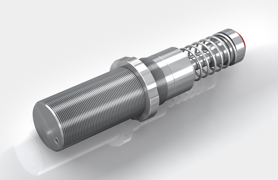 Deceleradores industriales ACE de la Serie Magnum MC33 V4A a MC64 V4A, de reducidas dimensiones y diseño compacto